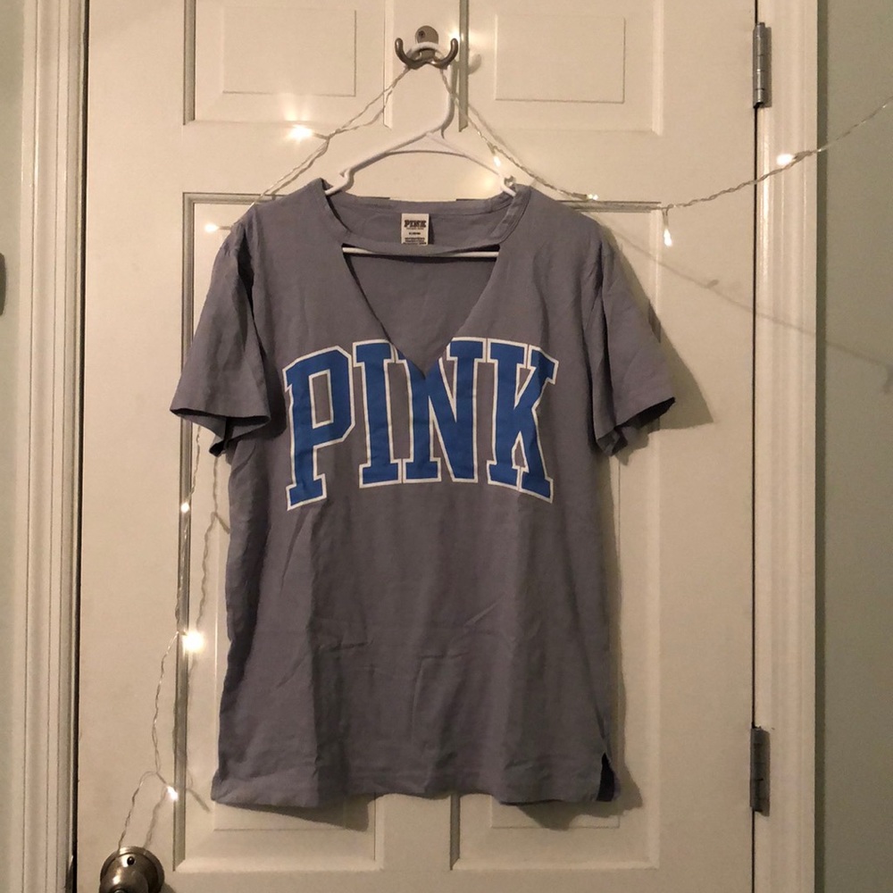 PINK Grey T-shirt